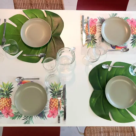 Daire Tropical House Near Beach&yumbo *